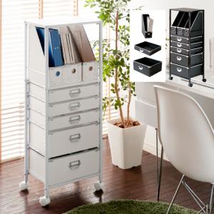 ラック チェスト 収納 ファイルラック キャスター付き 書類収納 書類