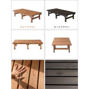 縁台 ウッドデッキ 木製 180 縁側 ベラン...の詳細画像2