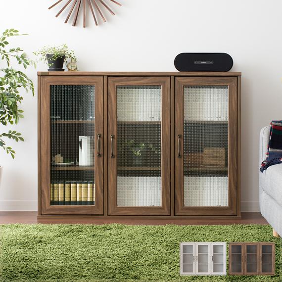 リビング 収納 サイドボード キャビネット 収納棚 おしゃれ 木製 収納 ラック 多目的ラック シェ...