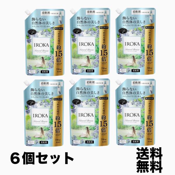 フレアフレグランス IROKA 柔軟剤 香水のように上質で透明感あふれる香り ナチュラルブリーズの香...