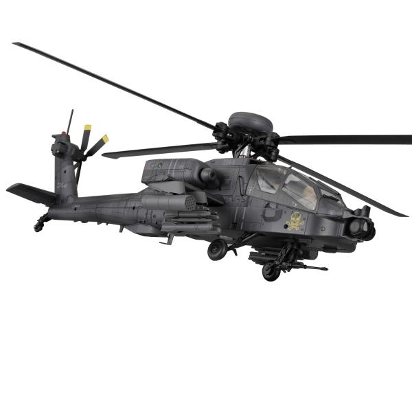 RC ERA C170 AH-64 アパッチ(ダークグレイ) 送信機技適付き 迷彩のパイロットフィギ...