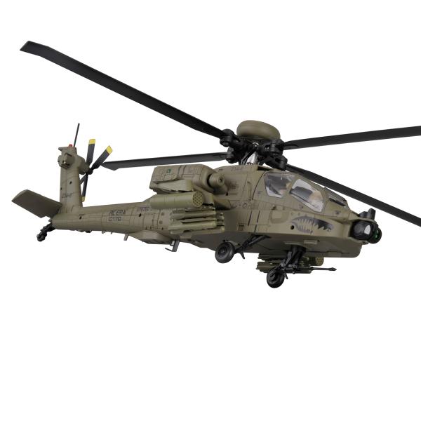 RC ERA C170 AH-64 アパッチ(グリーン) 送信機技適付き 迷彩のパイロットフィギュア...