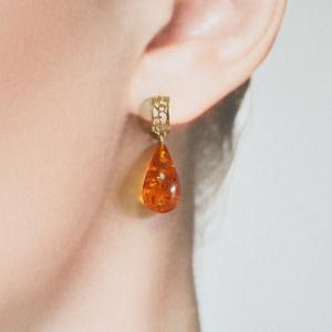 ピアス 18金 揺れる ペリドット パール クォーツ k18 誕生石