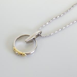 WING ROCK ウィングロック 18K CH-MSK+チェーン 50cm 金メタル