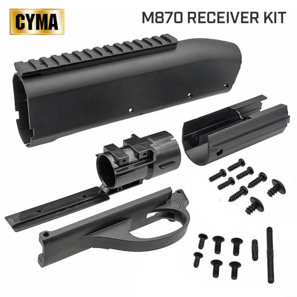 CYMA 製  CYMA M870シリーズ 対応 ポリマー樹脂製 軽量レシーバー コンバージョンキッ...
