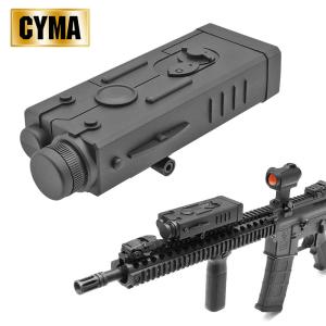CYMA 製 電動ガン用 PEQ-2 タイプ バッテリーケース 20mmレイル対応