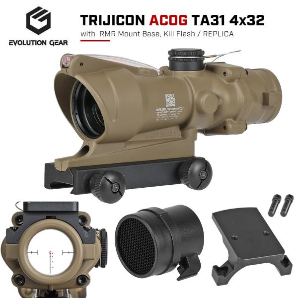 Evolution Gear Trijicon TA31 ACOG 4x32 スコープ レプリカ R...