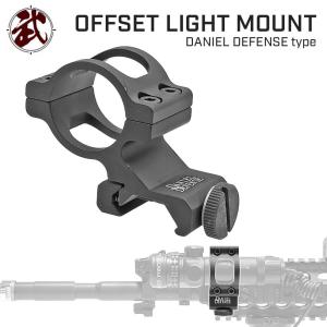 SUREFIRE タイプ RM45 オフセット ウェポンライトマウント WD02002-BK