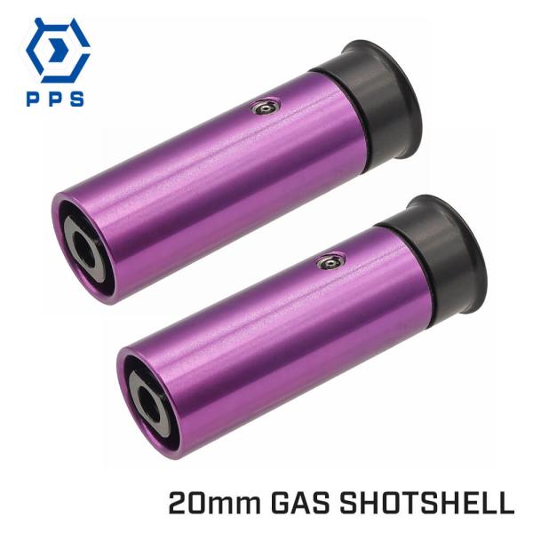 PPS 製 20mm ガスショットシェル ガスカート 2個セット APS ミニランチャー対応 6発同...