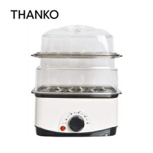 サンコー THANKO 手軽でカンタン電気蒸し器 卓上ひとりフードスチーマー