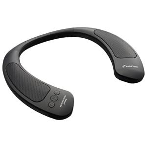 オーム ワイヤレスネックスピーカー AudioComm OHM ASP-W1000N-K(03-2054