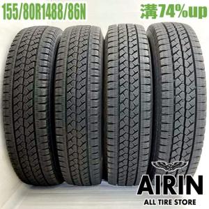 155/80R14 ブリヂストン　スタッドレス　4本セット ② 155／80R14 ブリヂストン スタッドレス 4本セット 2021年製
