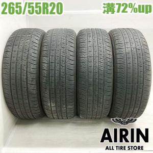 新品同様 新車外し品】265/55R20 109V 夏タイヤ 4本SET《ダンロップ