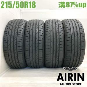 走行短め DUNLOP ENASAVE EC300+ 215/50R18 18インチ 夏タイヤ 4本 23年製 ヤリスクロス CX-3 audi/Q2等　(VTY880) BluEarth 夏4本SET 会社宛 送料無料 215/50R18 92V ダンロップ