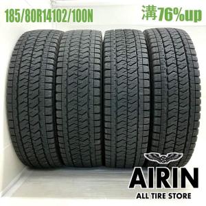 ブリザック VL10 185/80R14 スタッドレスタイヤ ホイール4本セット