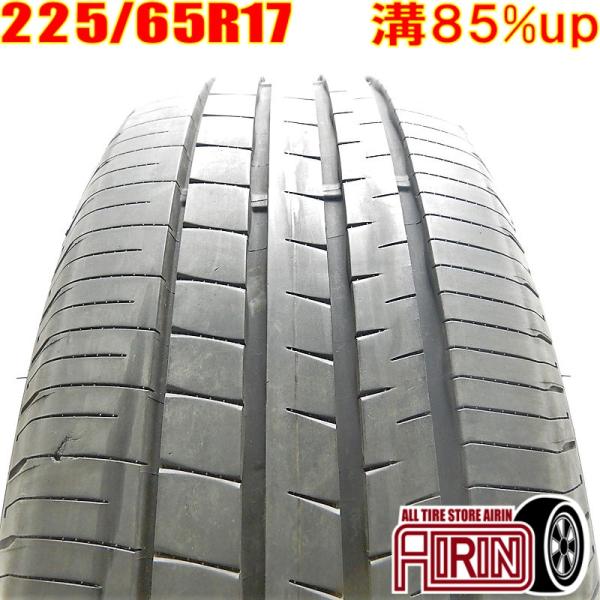 中古タイヤ 225/65R17 サマータイヤ DUNLOP VEURO VE304 1本 単品 エク...