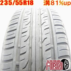 中古タイヤ 235/55r18 タイヤ DUNLOP GRANDTREK PT3 1本 単品 レクサスNX RAV４ ハリアー ヴァンガード 中古 18インチ