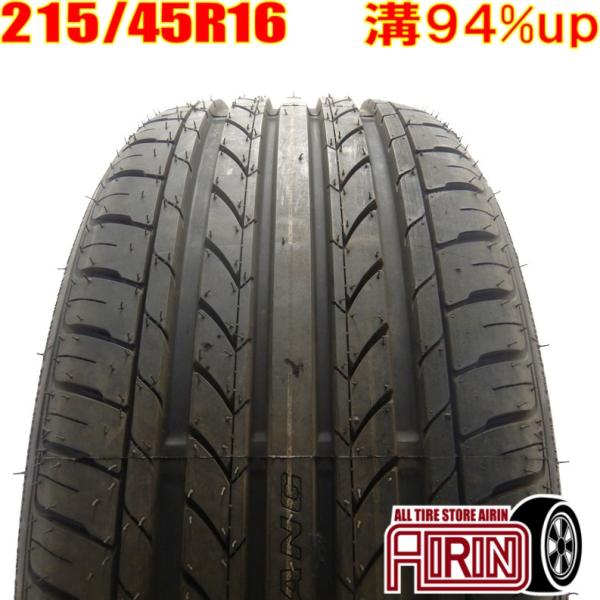 中古タイヤ 215/45r16 タイヤ NANKANG NOBLE SPORT NS−20 1本 単...