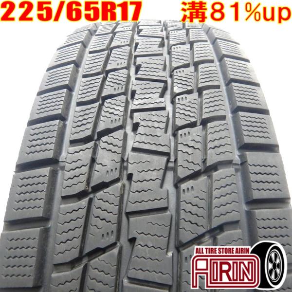 中古タイヤ 225/65r17 スタッドレスタイヤ GOODYEAR ICE NAVI SUV 1本...