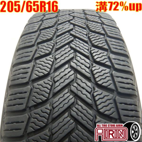 中古タイヤ 205/65r16 スタッドレスタイヤ MICHELIN X-ICE SNOW 1本 単...