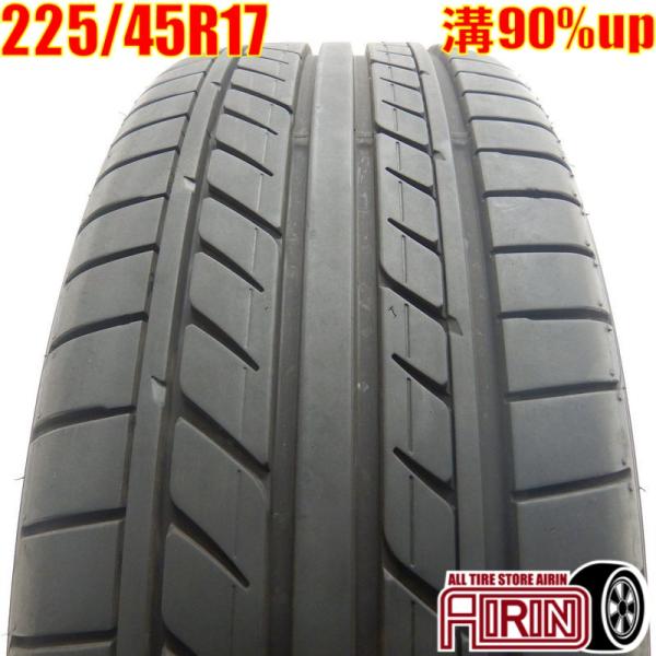 中古タイヤ 225/45r17 タイヤ グッドイヤー イーグル エルエス エグゼ 1本 単品 オーリ...