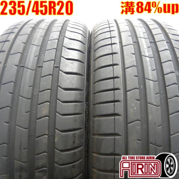 中古タイヤ 235/45r20 タイヤ ピレリ ピーゼロ PZ4 VOL 2本セット ボルボ C40...