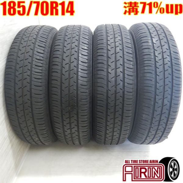 中古タイヤ 185/70r14 タイヤ セイバーリング SL101 4本セット アリオン アレックス...