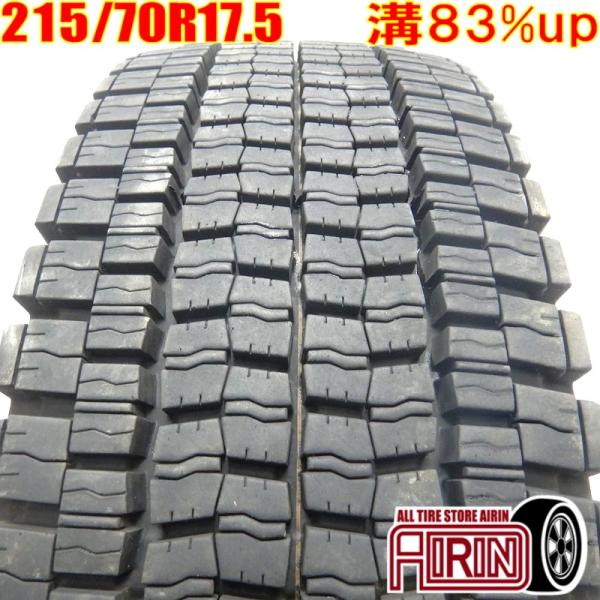 中古タイヤ 215/70R17.5 123/121J DUNLOP SP001 スタッドレスタイヤ ...