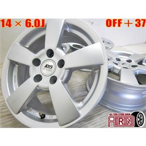 あ work equip 14インチ ☆14インチ WORK Equip 中古 社外 アルミホイール 1本 4穴 PCD:114.3