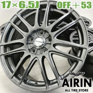 中古 アルミホイール 17インチ VELVA SPORT Z 4本セット インプレッサ