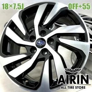 中古 アルミホイール 18インチ スバル レヴォーグ 純正 4本セット レヴォーグレイバック WRX S4 などに アルミ ホイール