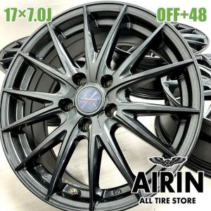 WORK XSA戦 XS2 17インチタイヤホイールセット アルミ WORK 戦 XSA 17×7J 4本SET PCD114.3mm +45 ハブ径73mm : 庄内