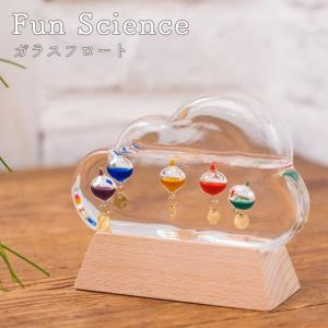 Fun Science ガラスフロート温度計 クラウド｜airleaf