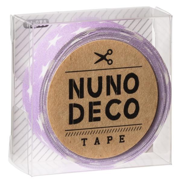 [ポイント10倍] ヌノデコ デコテープ 布 手芸 ふじいろスター [M便 1/20]