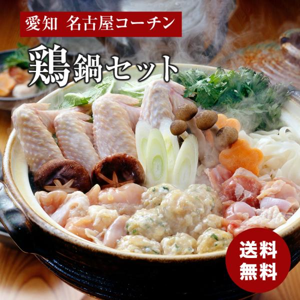 愛知 名古屋コーチン 鶏鍋セット  食品ギフト 内祝い 送料無料 メーカー直送