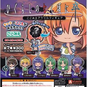 ひぐらしのなく頃に 卒 ここみえアクリルフィギュア [全7種セット