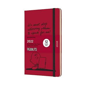 モレスキン 手帳 ピーナッツ 2022年 1月始まり 12ヶ月 ウィークリーダイアリー ハードカバー ラージサイズサイズ (横13cm×縦21cmの商品画像