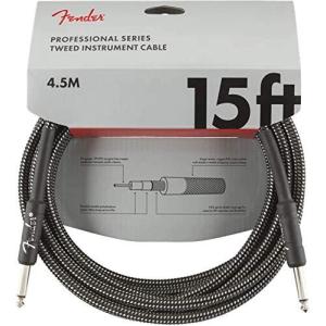 Fender シールドケーブル Professional Series Instrument Cable 15 Gray Tweedの商品画像