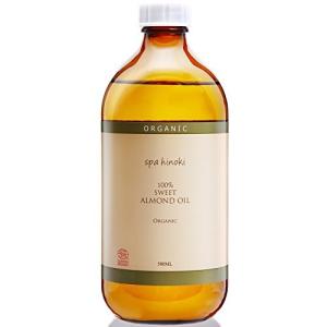 spa hinoki オーガニック スイートアーモンドオイル 500ml 詰替用 【エコサート＆コスモスオーガニック認証】の商品画像