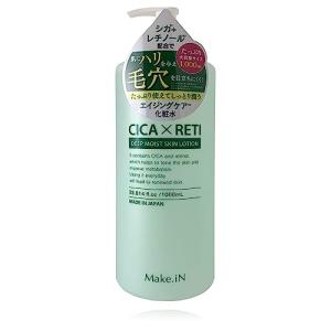 Make.iN CICA × RETI ディープ モイスト スキン ローション 1000mL | シカ レチノール 化粧水 保湿 スキンケアの商品画像