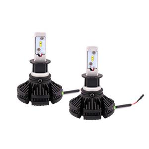 .A 「X3HL-H3」 LED H3 2個入り LEDヘッドライト フォグランプ 6000LM ZESチップ 12V 24V 6500Kの商品画像