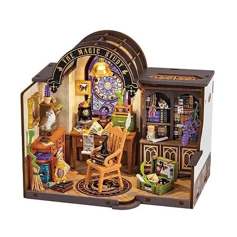 ROBOTIME　The Magic Study【DG166】Rolife　DIYミニチュアハウス（...
