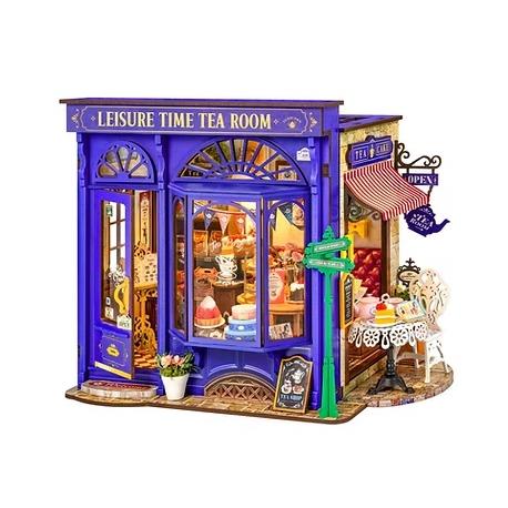 ROBOTIME　午後のティールーム【DG171】Rolife　DIYミニチュアハウス（組立キット）...