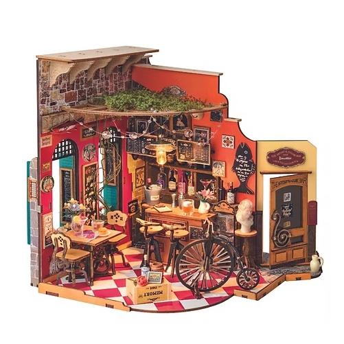 ROBOTIME　Cheers Bar &amp; Dining【DG173】Rolife　DIYミニチュア...