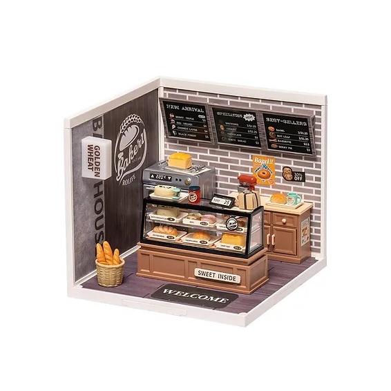 ROBOTIME　ナチュラルベーカリー【DW005B】Rolife　スーパークリエイターシリーズ（組...