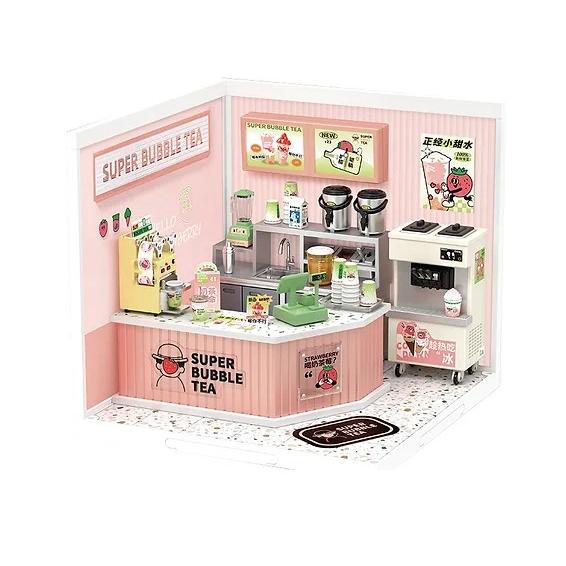 ROBOTIME　タピオカスタンド【DW006】Rolife　スーパークリエイターシリーズ（組立キッ...