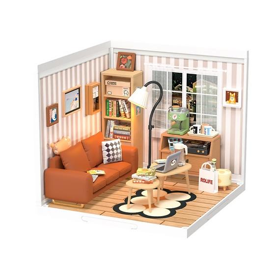 ROBOTIME　リビングルーム【DW007】Rolife　スーパークリエイターシリーズ（組立キット...