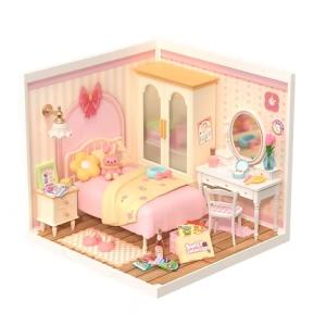 ROBOTIME　Lovely Pink Bedroom【DW016】Rolife　スーパークリエイ...