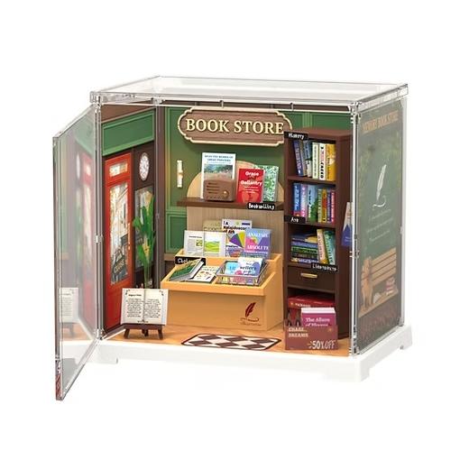 【6,000円以上で送料無料対象商品】ROBOTIME　Memory Book Store【DWS0...