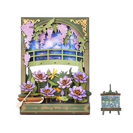 【6,000円以上で送料無料対象商品】ROBOTIME　Glittering Water Lily【...